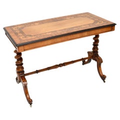 Antique Victorian Library Table / Desk