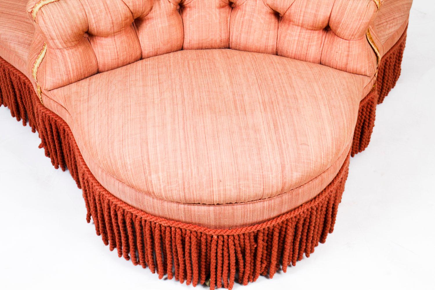 victorian conversation seat