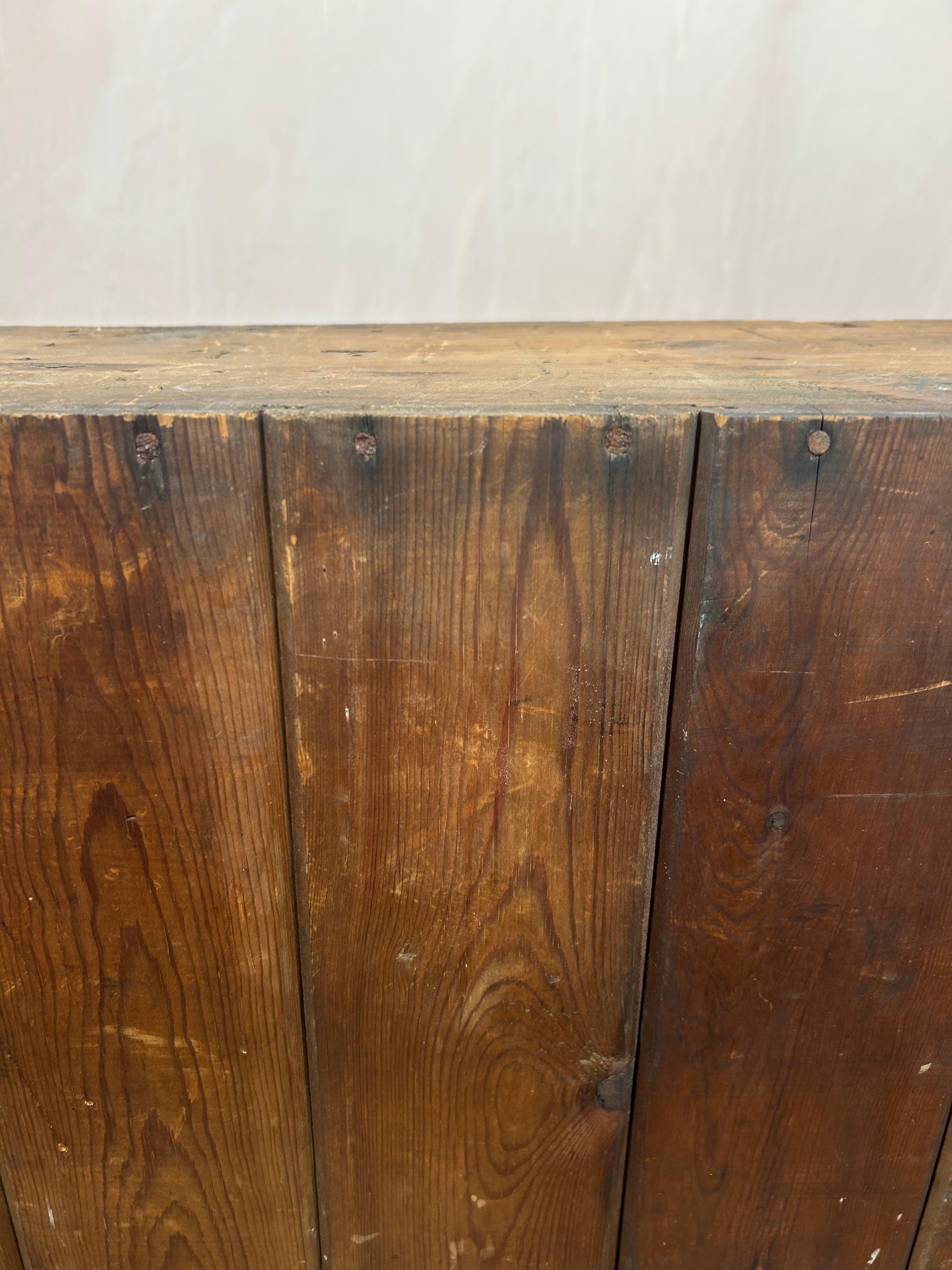 Mogano Antico banco di cassetti in mogano vittoriano per farmacia in vendita