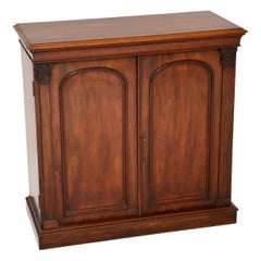 Antique Victorian Mahogany Cabinet Sideboard