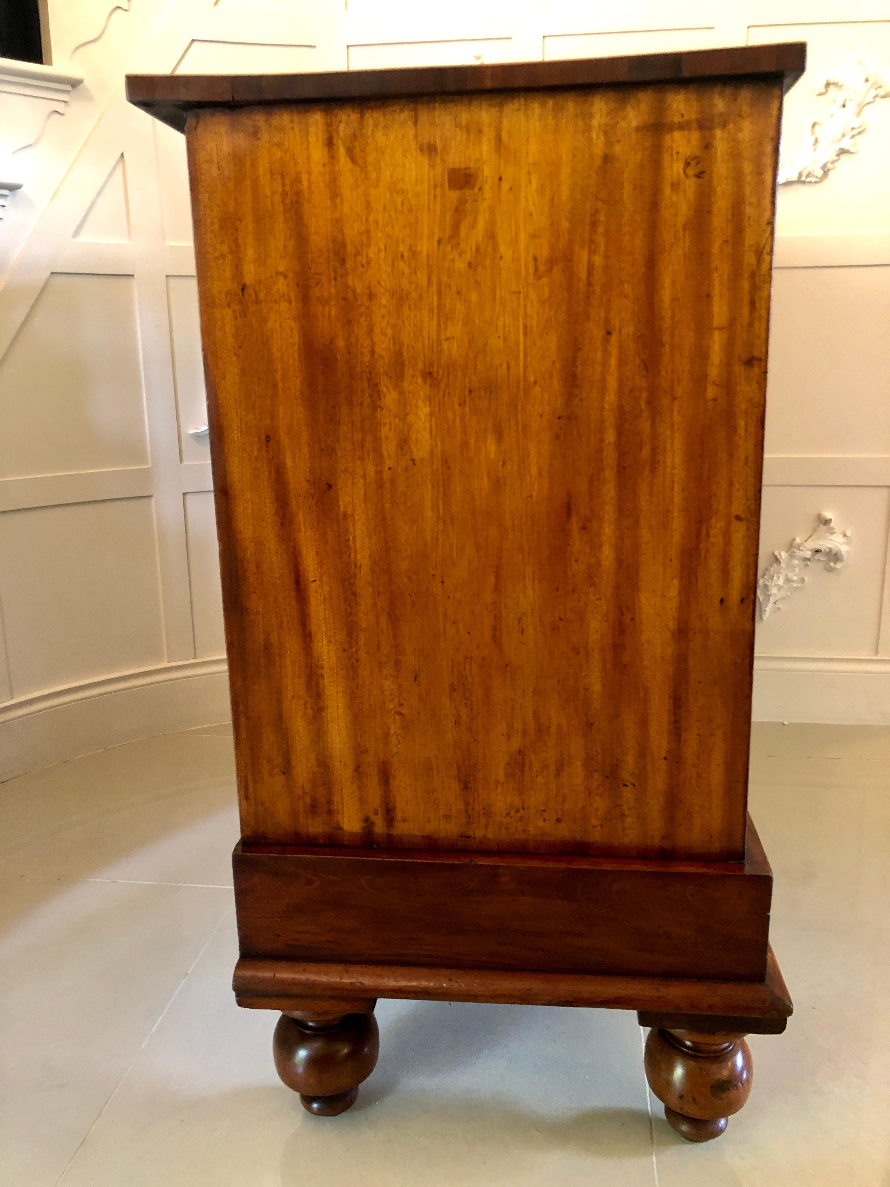 mahogany chest of drawers antique