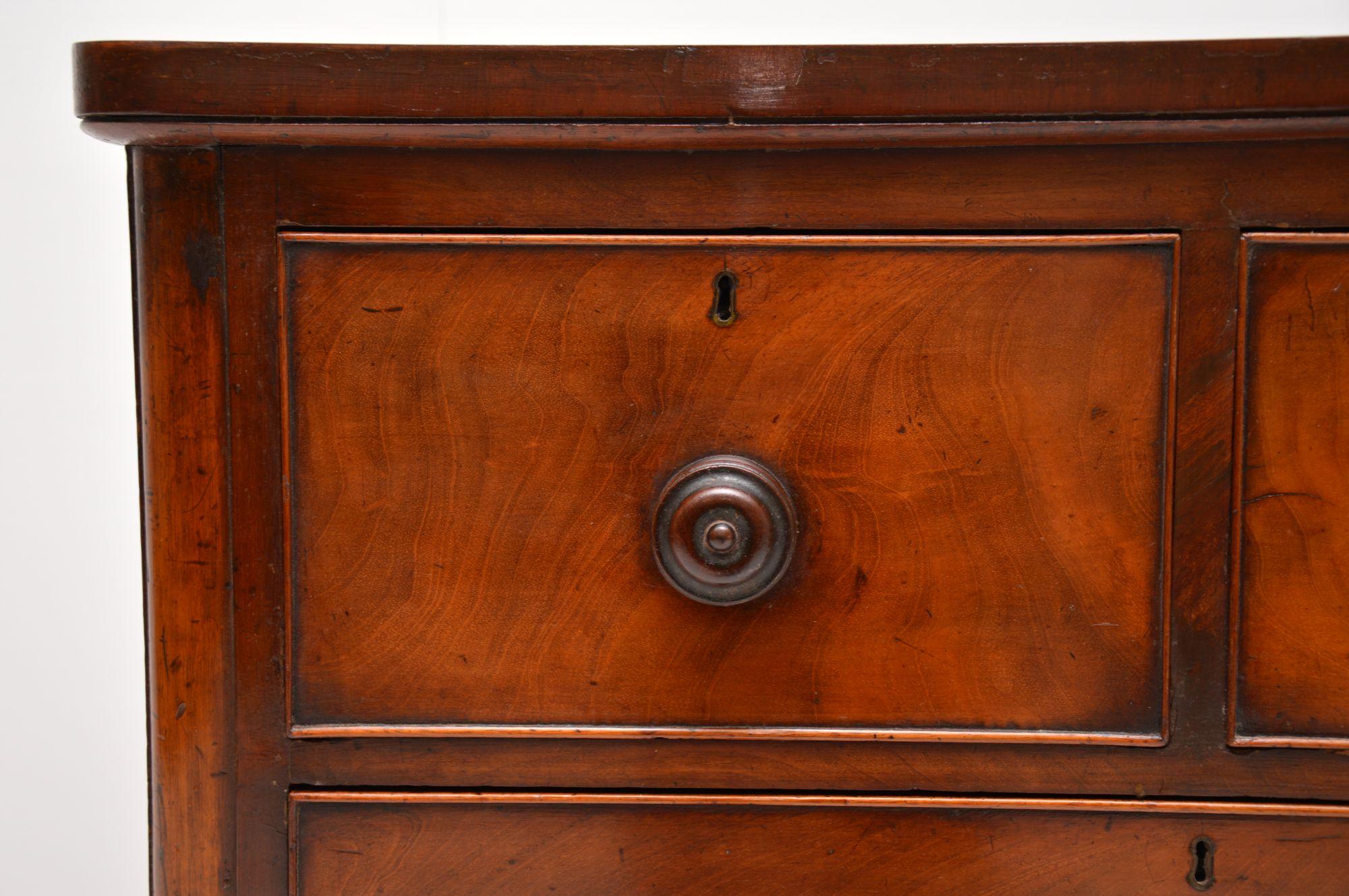 19th Century Antique Victorian Mahogany Chest of Drawers