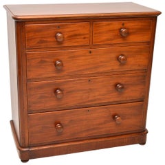 Antique Victorian Mahogany Chest of Drawers