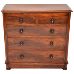 Antique Victorian Mahogany Chest of Drawers