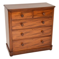 Antique Victorian Mahogany Chest of Drawers