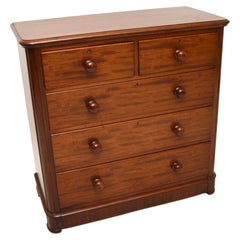 Ancienne commode victorienne en acajou