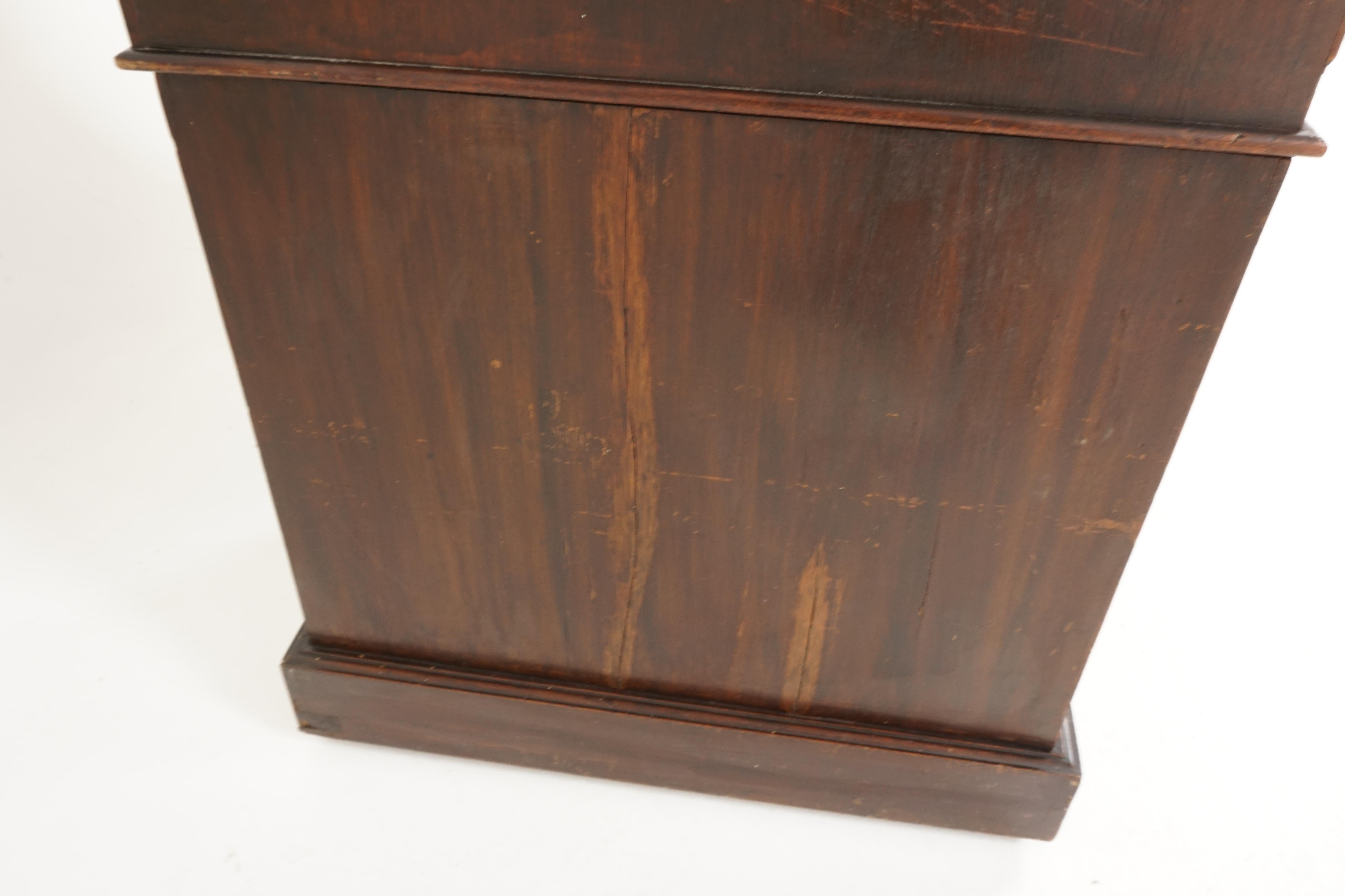 Antique Victorian Mahogany Desk, Roll Top Cylinder Desk, Scotland 1880, B2183 3