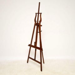 Antique Victorian Mahogany Easel