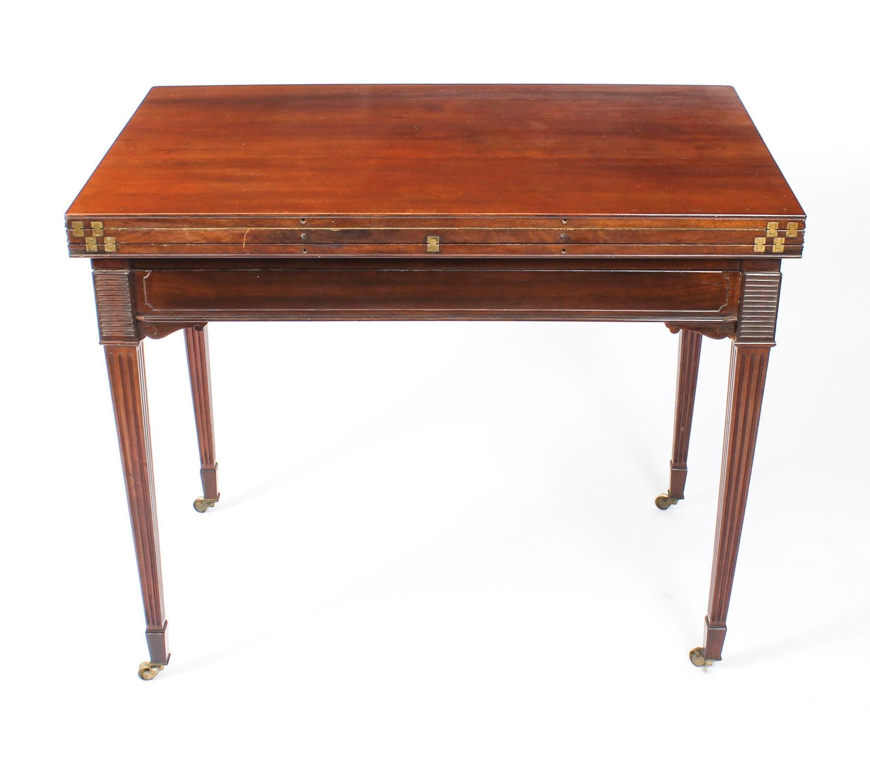 Antique Victorian Mahogany Games Roulette Table, 19th Century 3