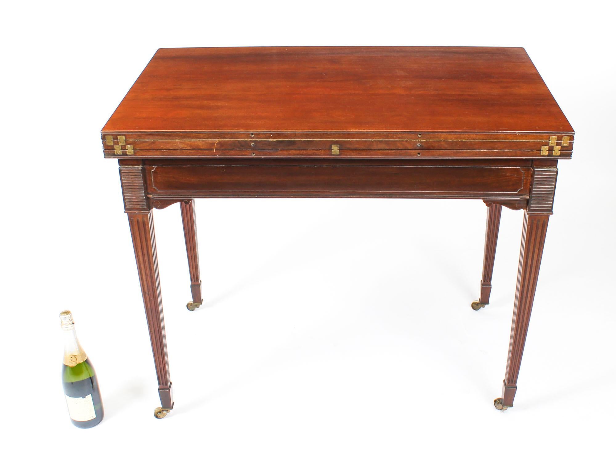 Antique Victorian Mahogany Games Roulette Table, 19th Century 10