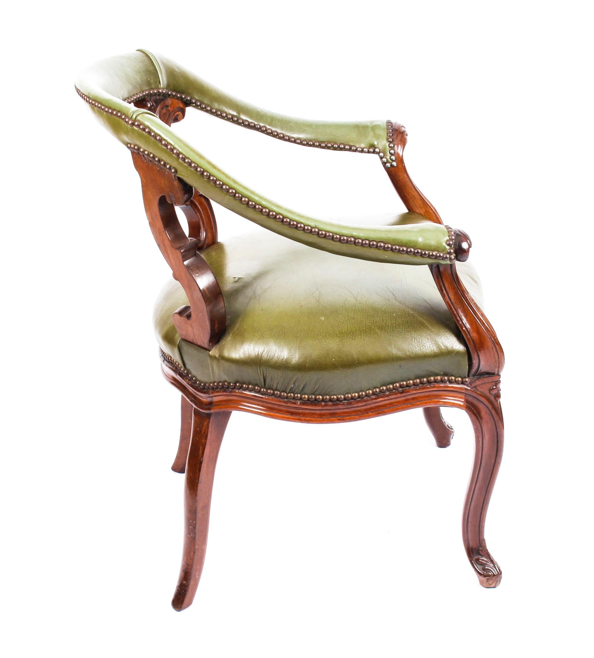 antique library chair