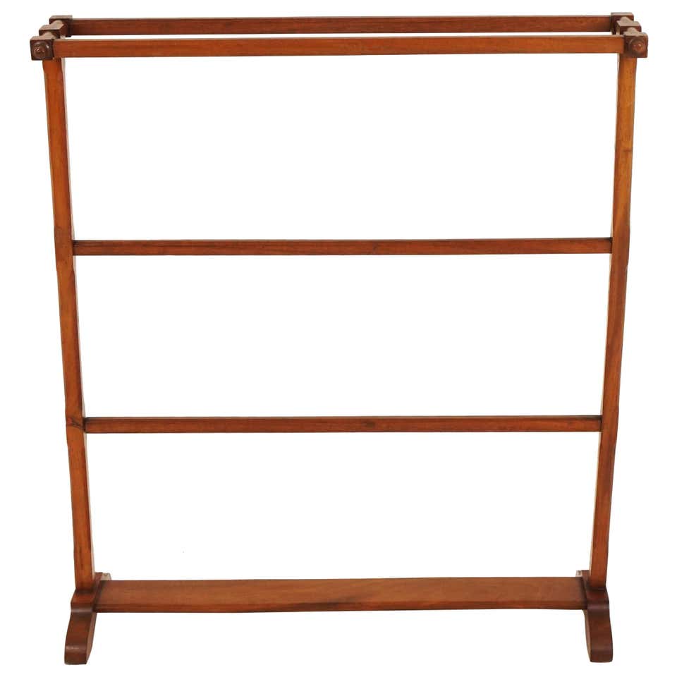 Quilt Blanket Rack - 5 For Sale on 1stDibs | modern quilt rack, blanket ...