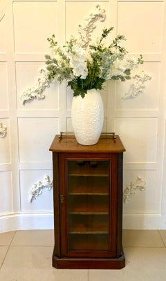 Antique Victorian Mahogany Sheet Music Cabinet