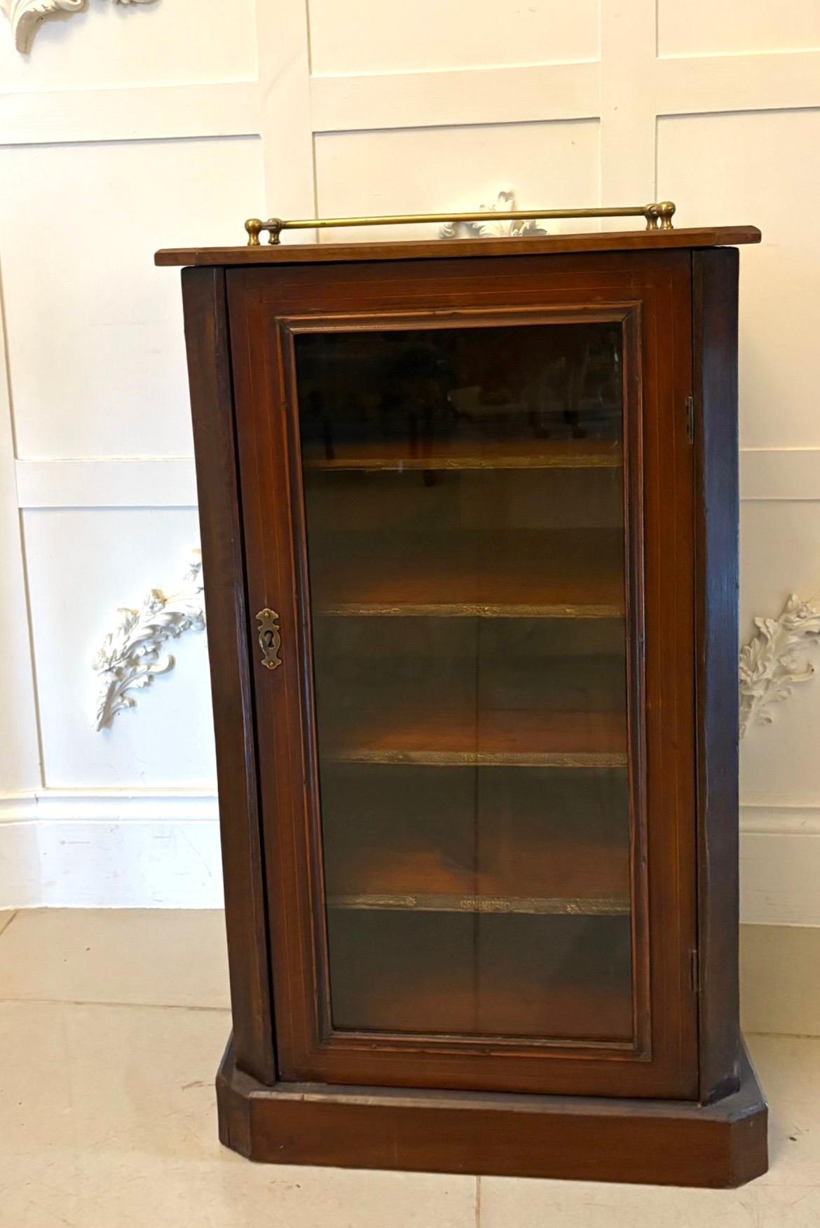 Antique Victorian Mahogany Sheet Music Cabinet For Sale 1