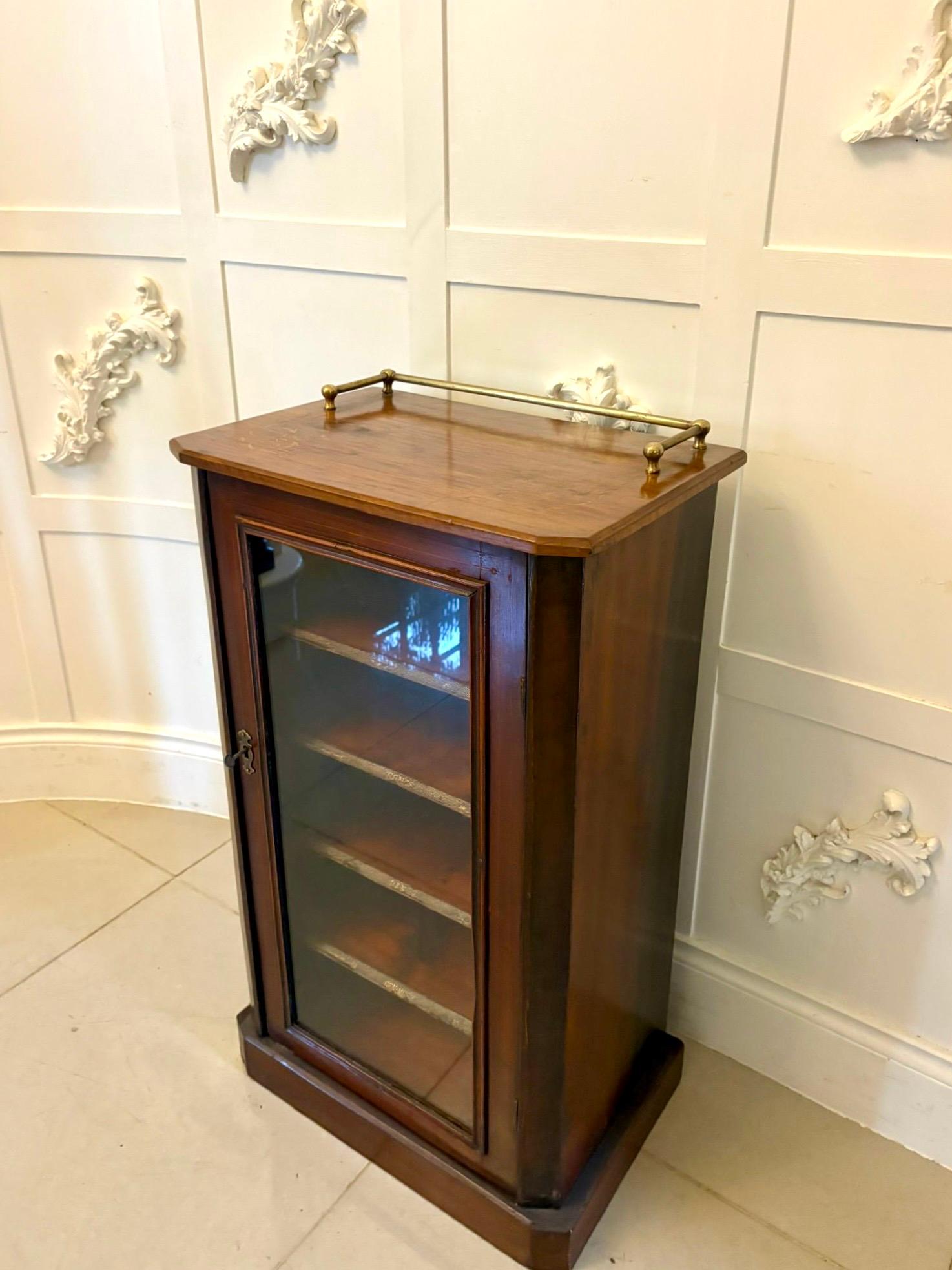 Antique Victorian Mahogany Sheet Music Cabinet For Sale 2