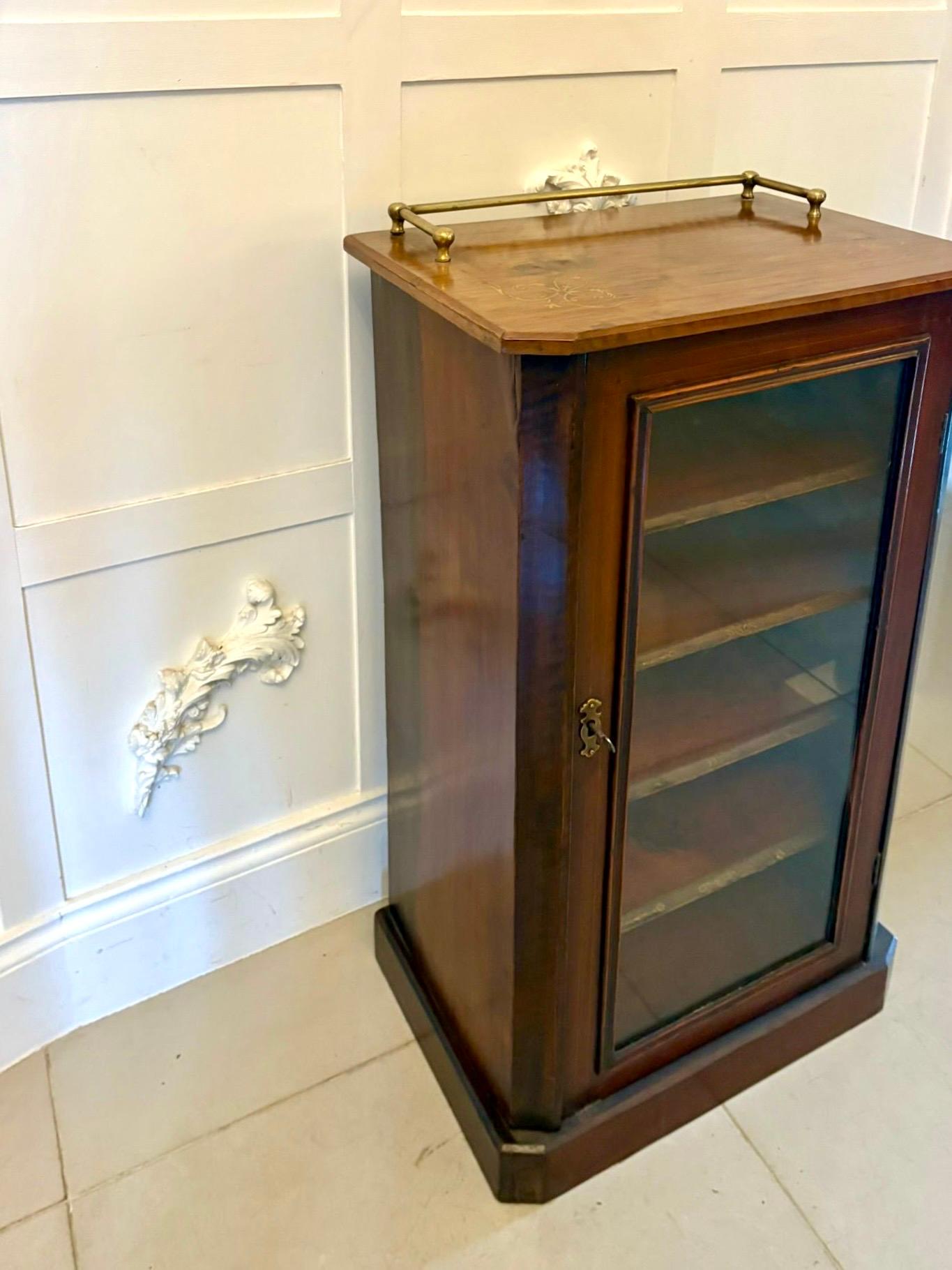 Antique Victorian Mahogany Sheet Music Cabinet For Sale 3