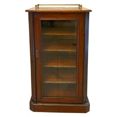 Antique Victorian Mahogany Sheet Music Cabinet