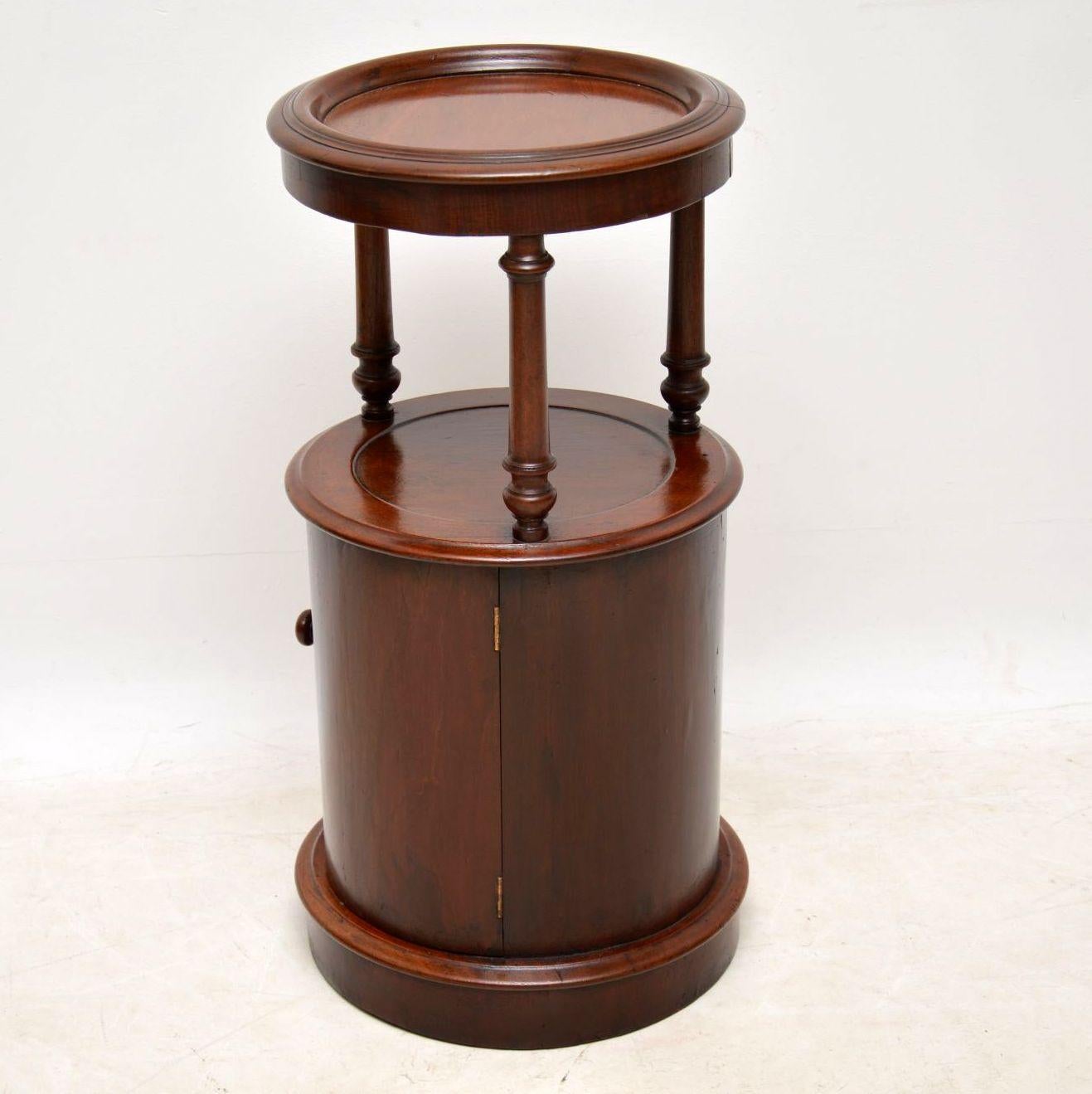 Mid-19th Century Antique Victorian Mahogany Side Table or Cabinet