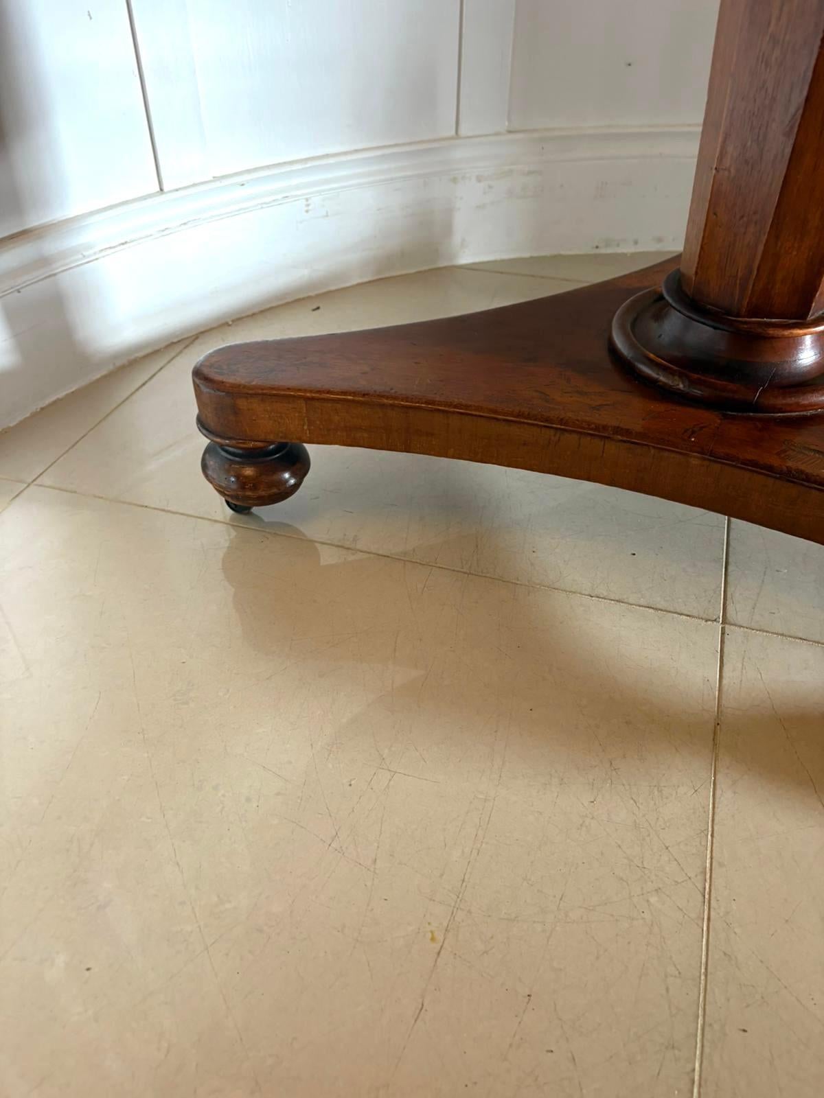 Antique Victorian Mahogany Tilt-Top Dining / Centre Table In Good Condition For Sale In Suffolk, GB