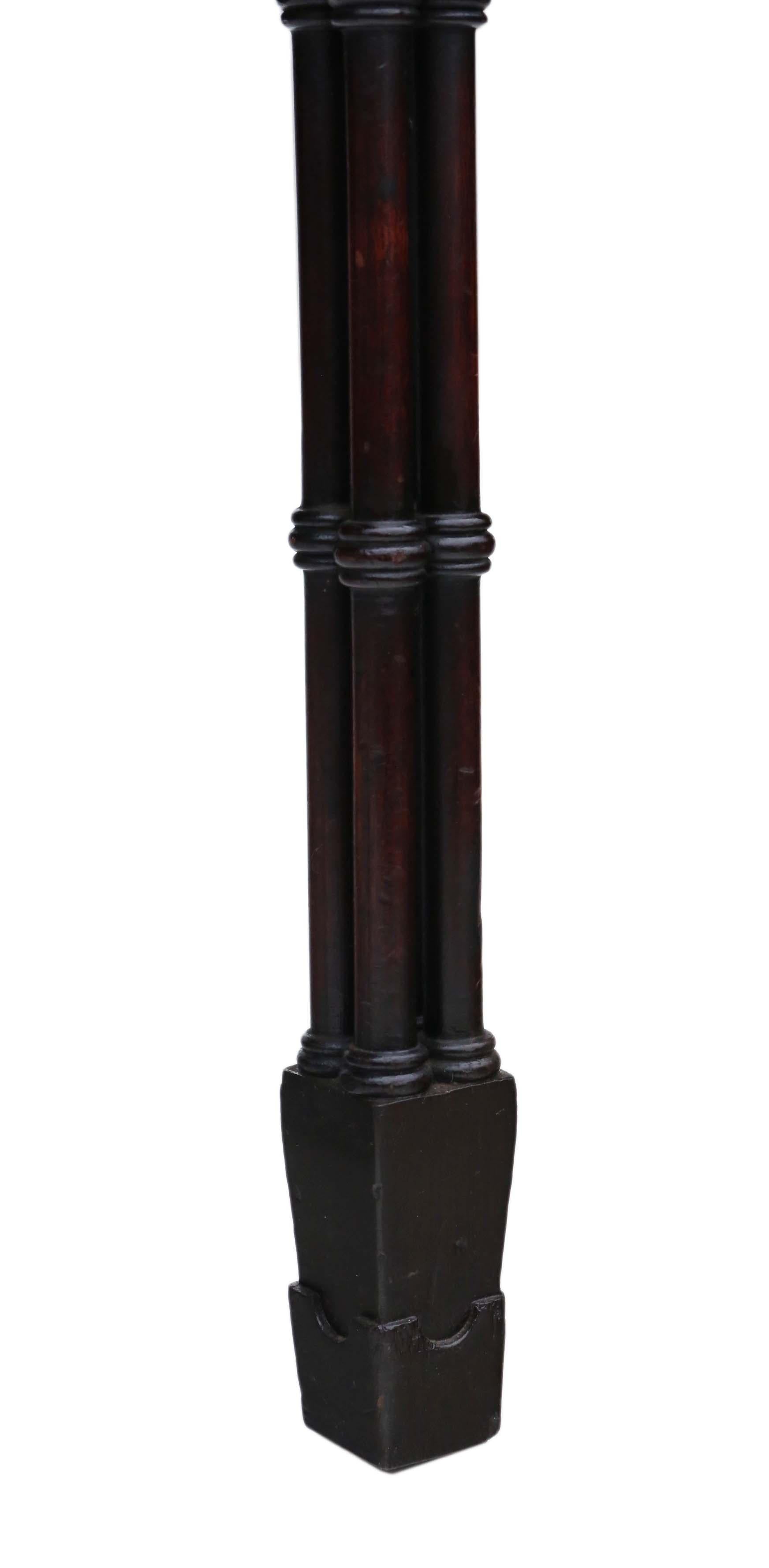 Antique Victorian Mahogany Twin Pedestal Desk Edwards & Roberts For Sale 5