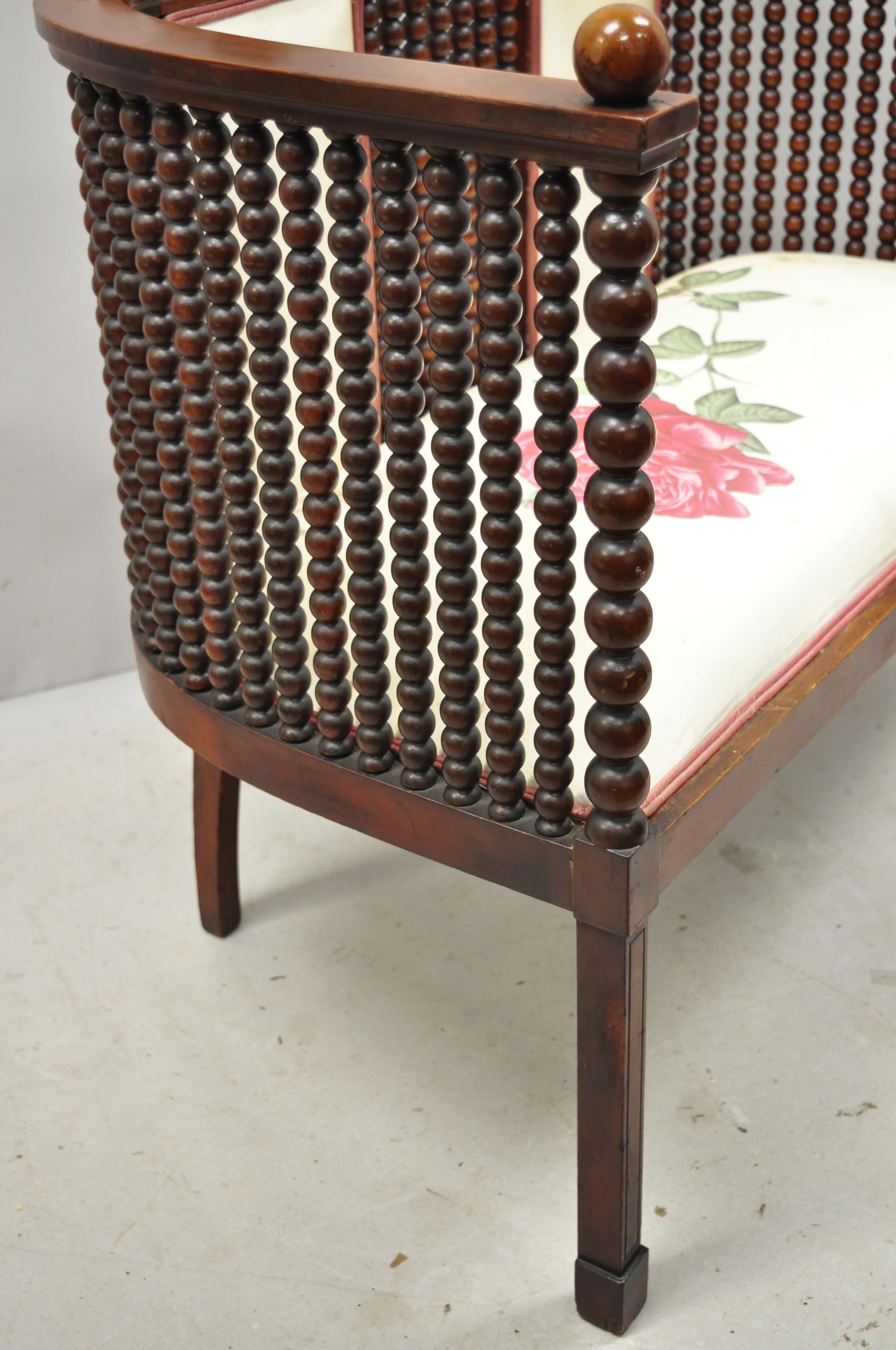 victorian upholstered bench
