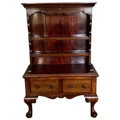 Antique Victorian Mahogany Veneered Miniature Dresser Apprentice Piece