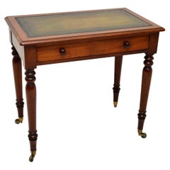 Antique Victorian Mahogany Writing Table / Desk