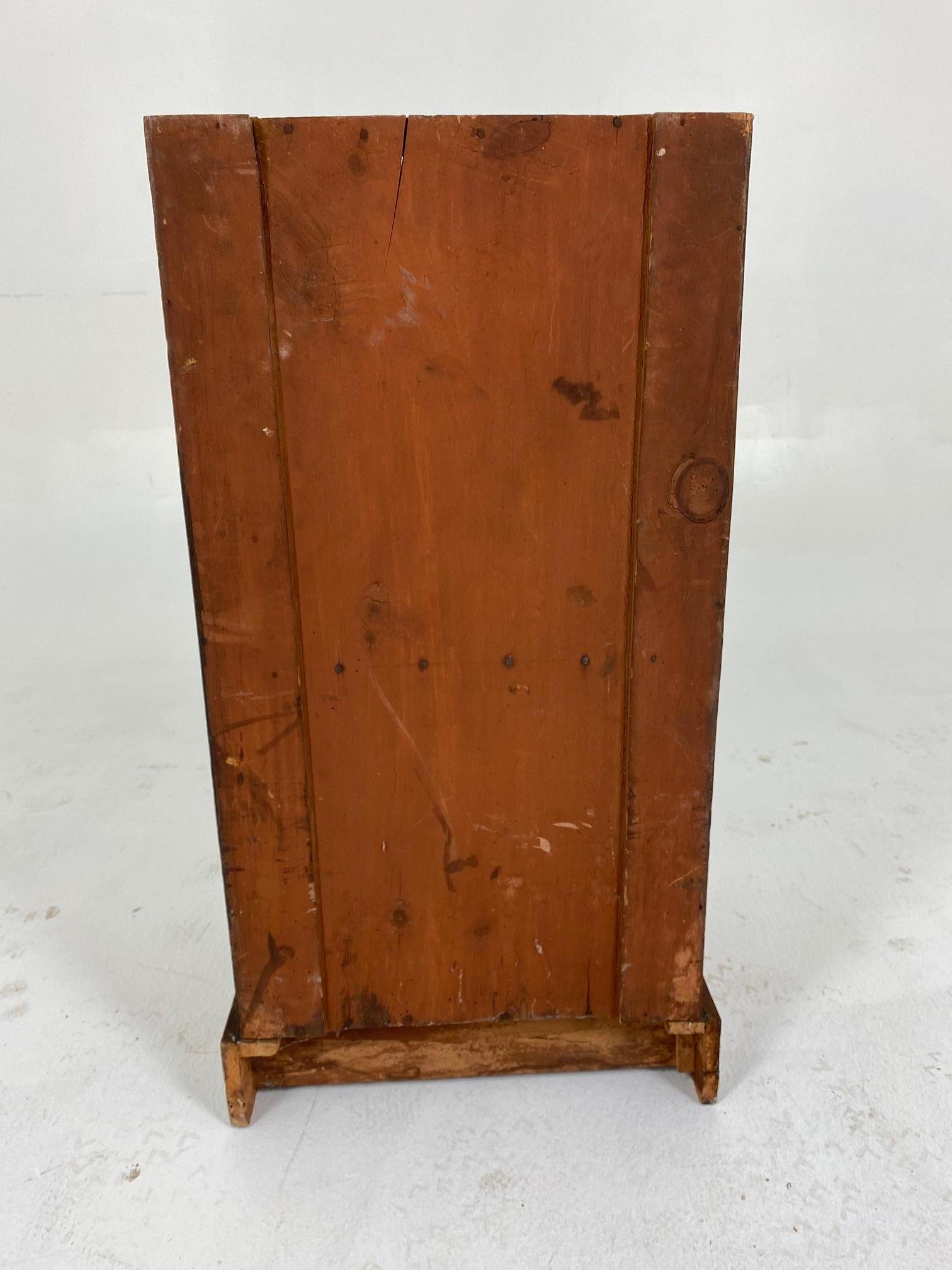 Antique Victorian Marble Top Walnut Nightstand, Bed Table, Scotland 1870, B652 4