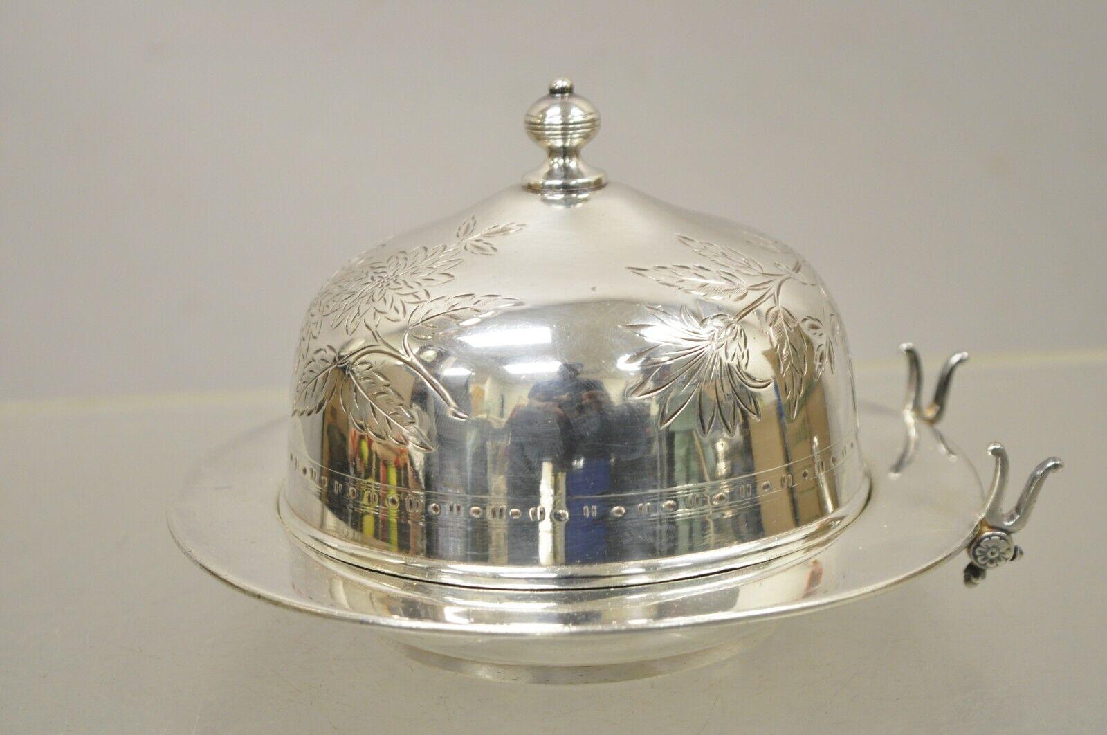 silver dish with lid