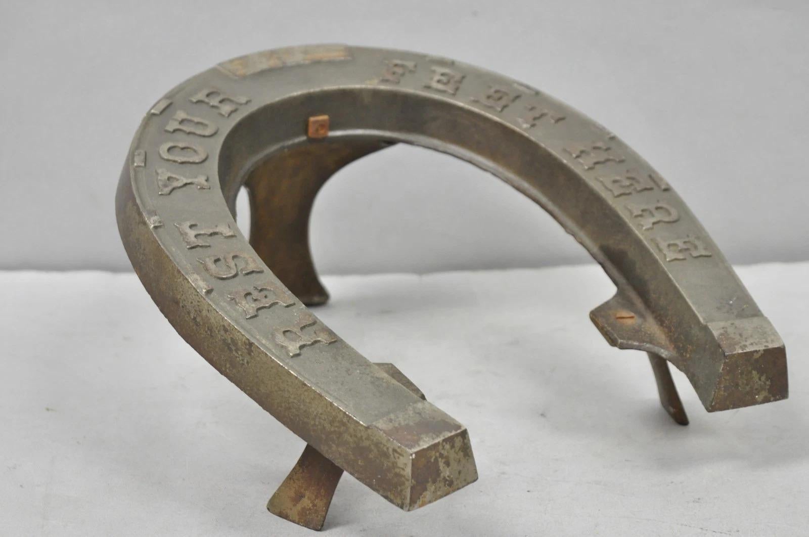 Victorien Tabouret victorien ancien en métal 