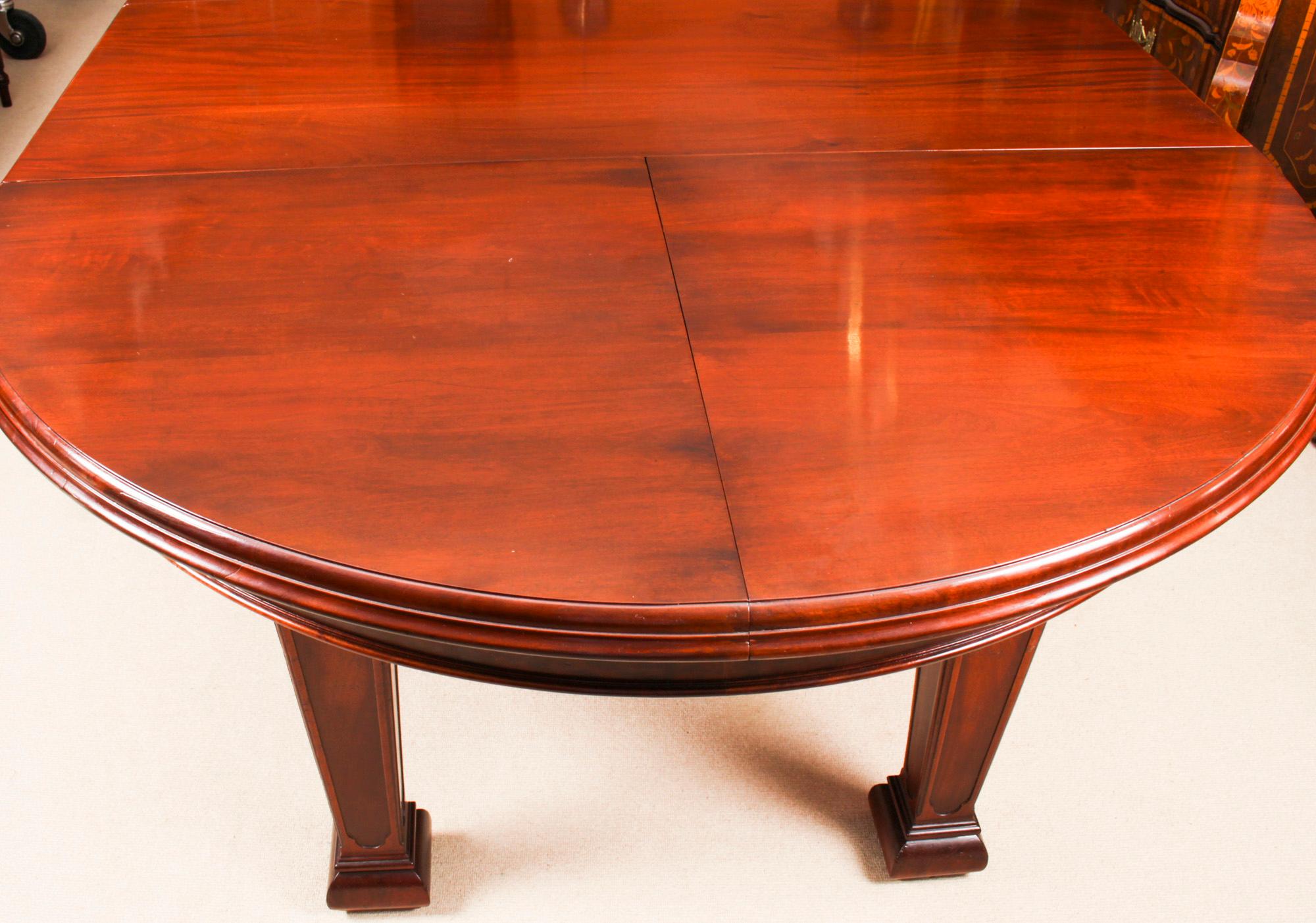 Antique Victorian Metamorphic Extending Jupe Dining Table 19th Century 7