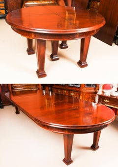 Antique Victorian Metamorphic Extending Jupe Dining Table 19th Century