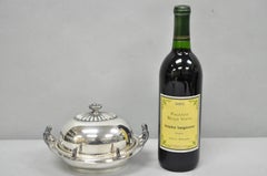 Antique Victorian Middletown Plate Co Silver Plated Fancy Covered Butter Dish