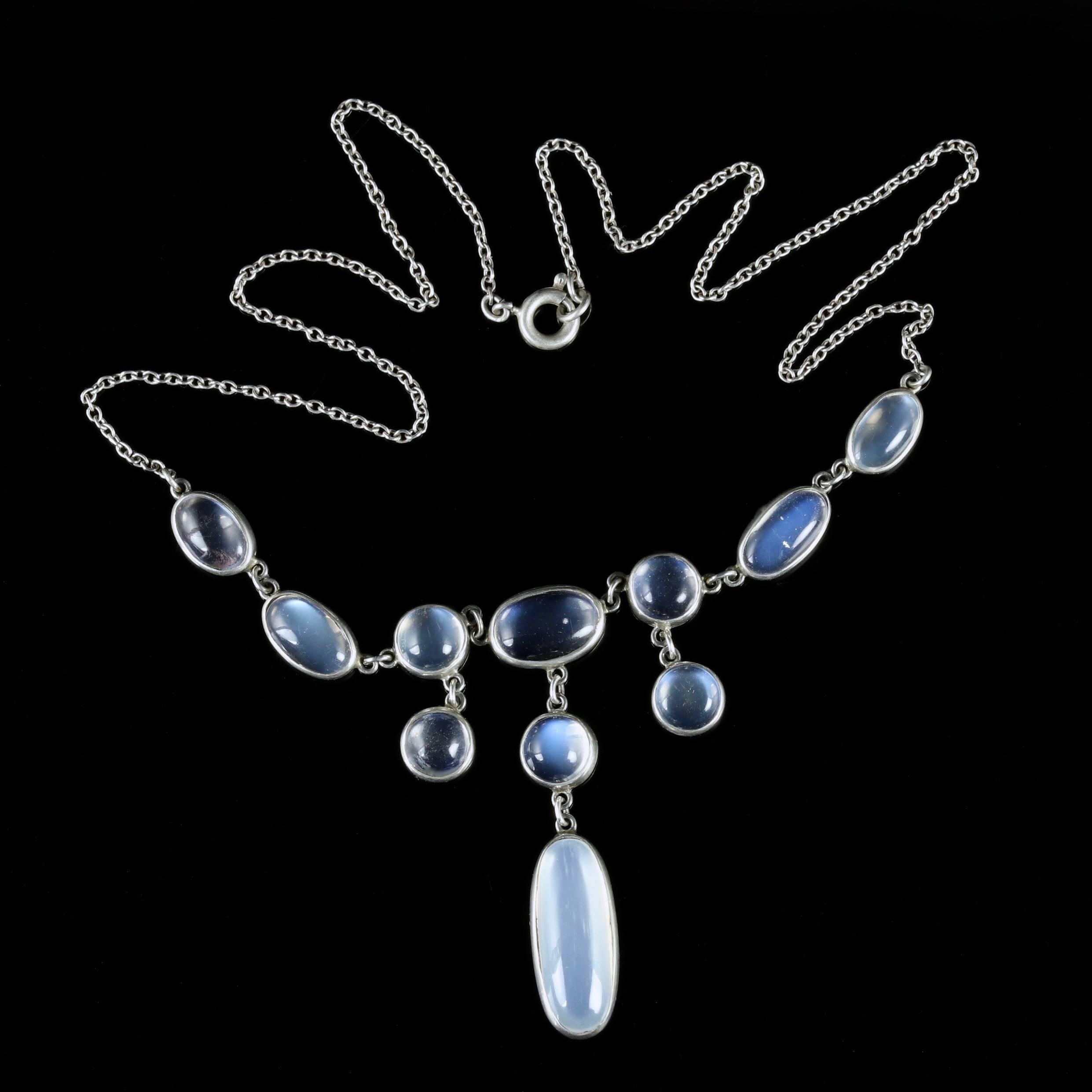 victorian moonstone necklace