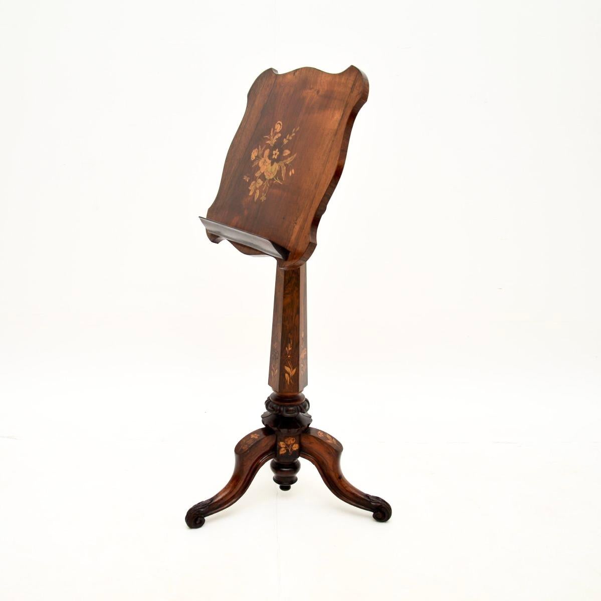 Antique Victorian Music Stand In Good Condition For Sale In London, GB