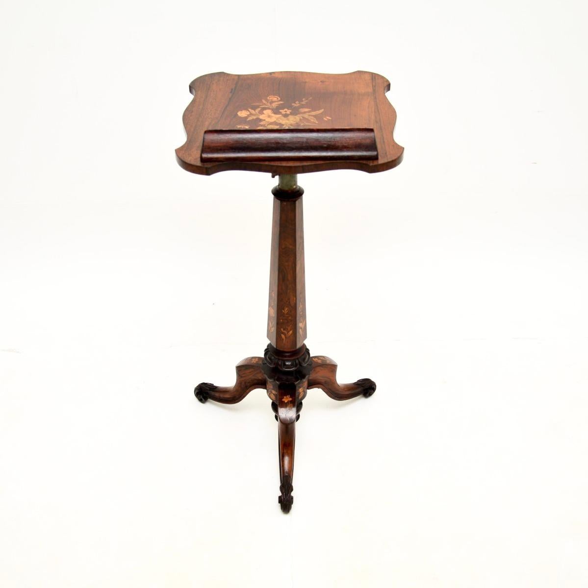 Mid-19th Century Antique Victorian Music Stand For Sale