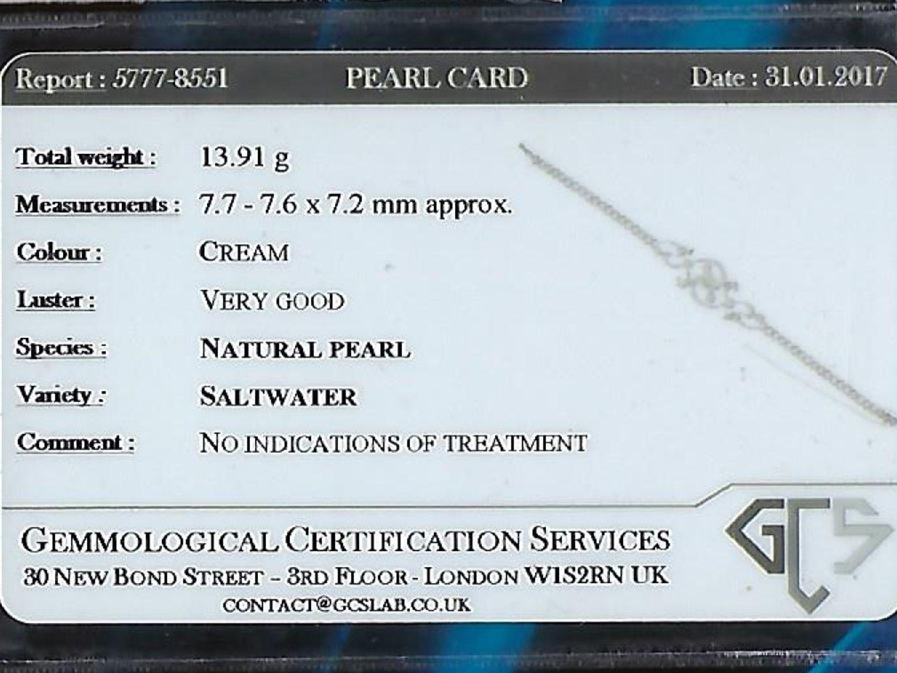 Bracciale antico vittoriano in oro giallo con perle naturali e diamanti da 2,72 carati in vendita 9