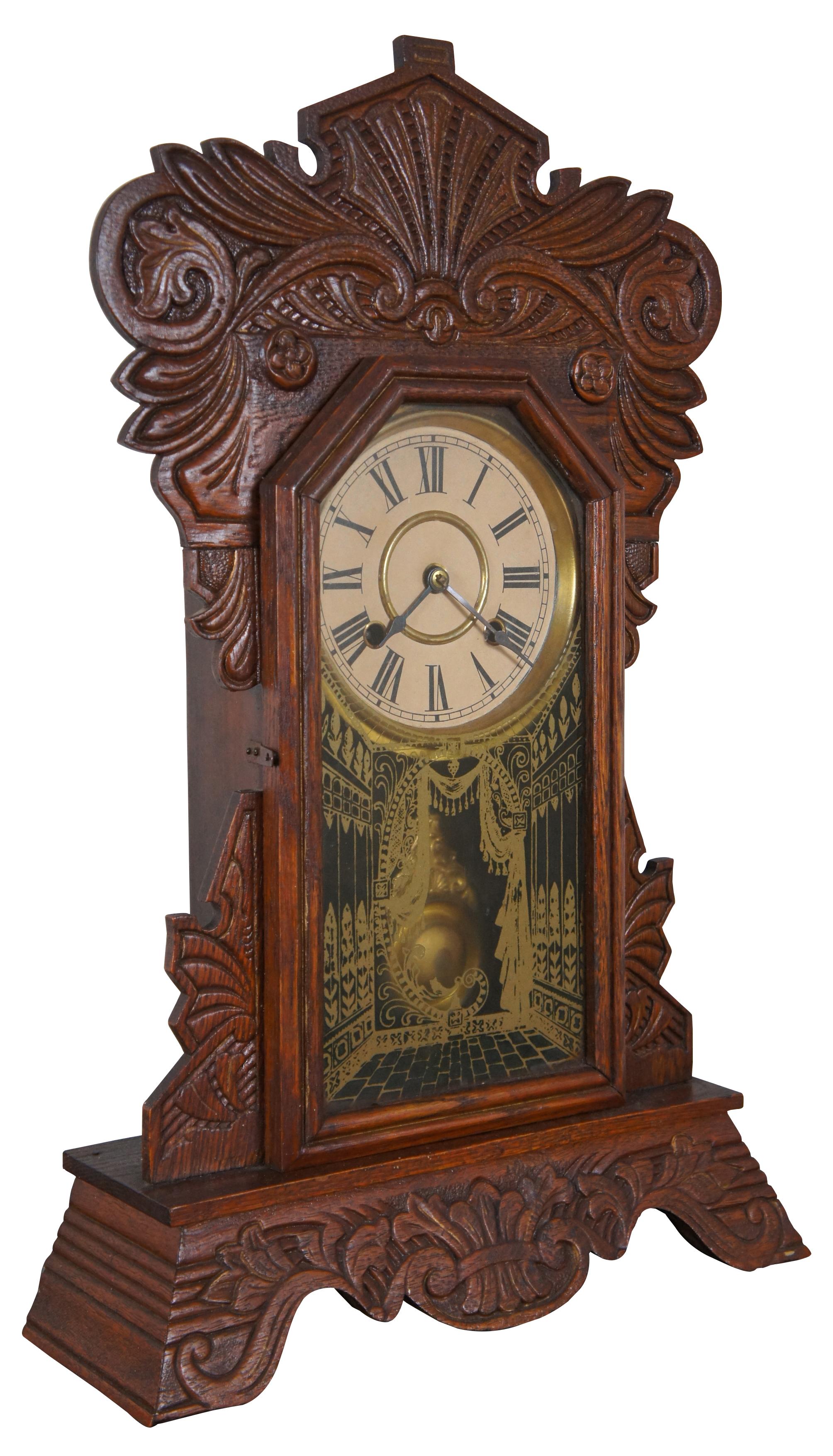 new haven gingerbread clock