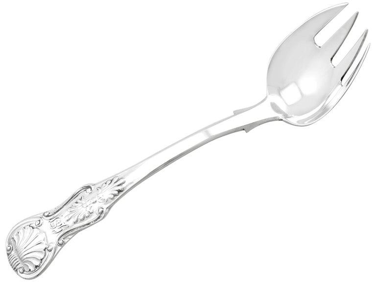 Antique Victorian Newcastle Sterling Silver Runcible Spoons For Sale at 1stDibs spoons for
