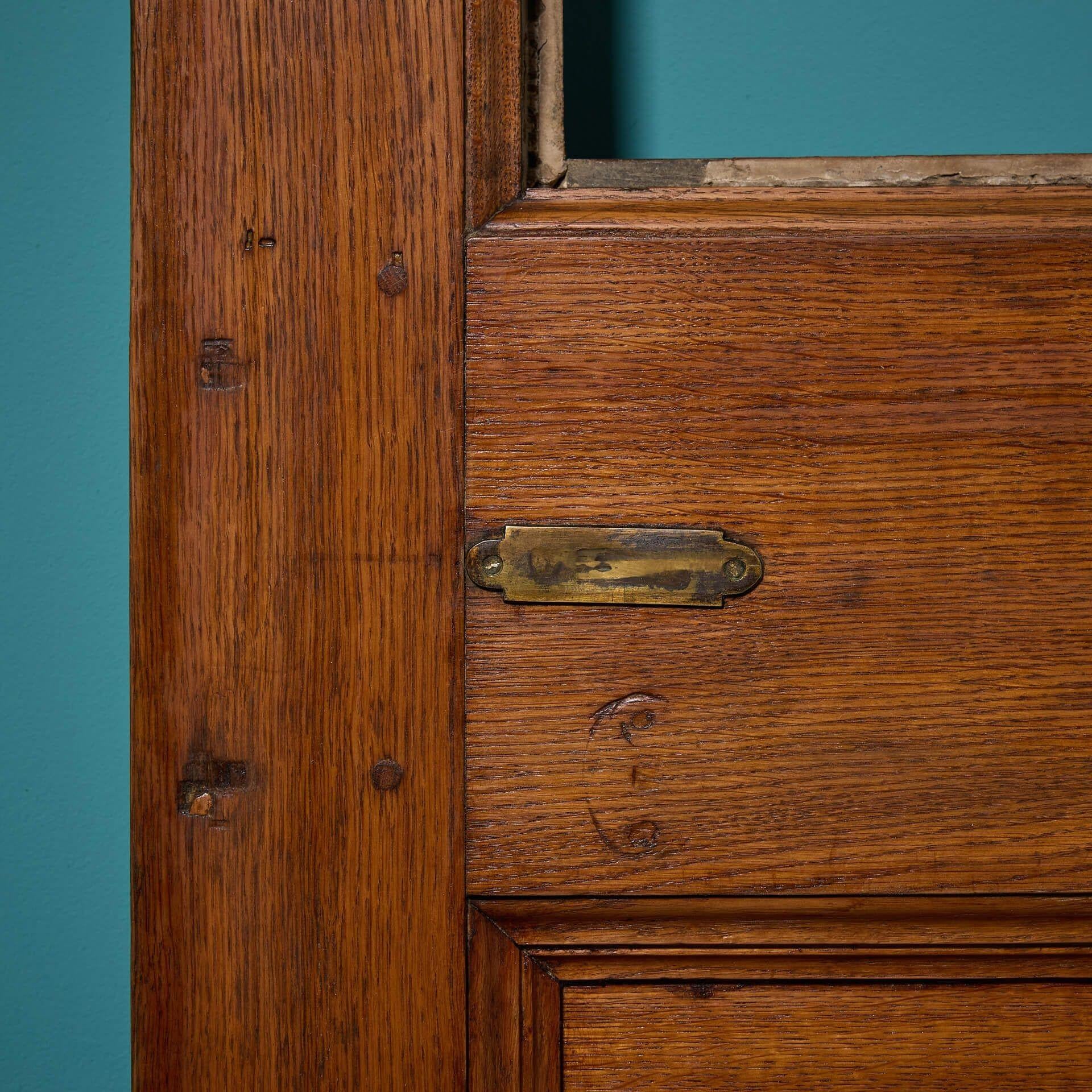 Antike viktorianische Eiche Tür für Verglasung (20. Jahrhundert) im Angebot