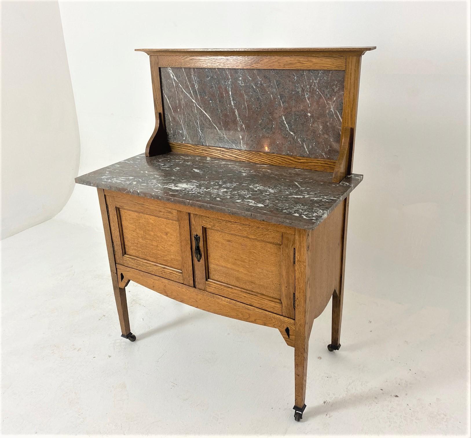 marble top antique wash stand