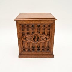 Antique Victorian Oak Specimen Chest
