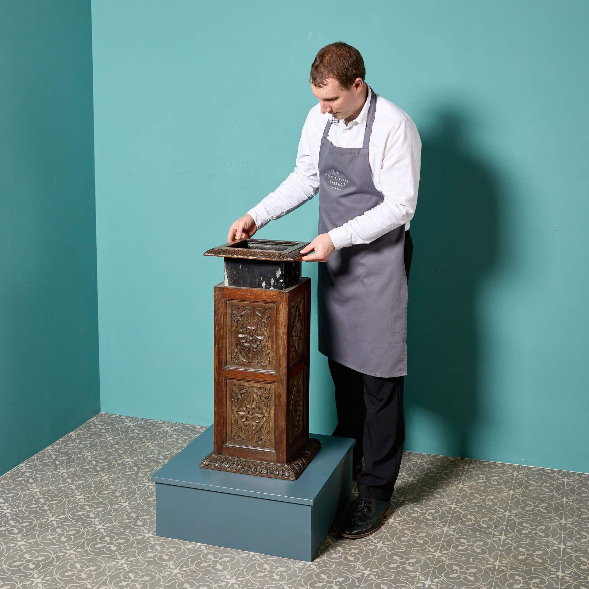 Vittoriano Antico bastone o portaombrelli vittoriano in Oak in vendita