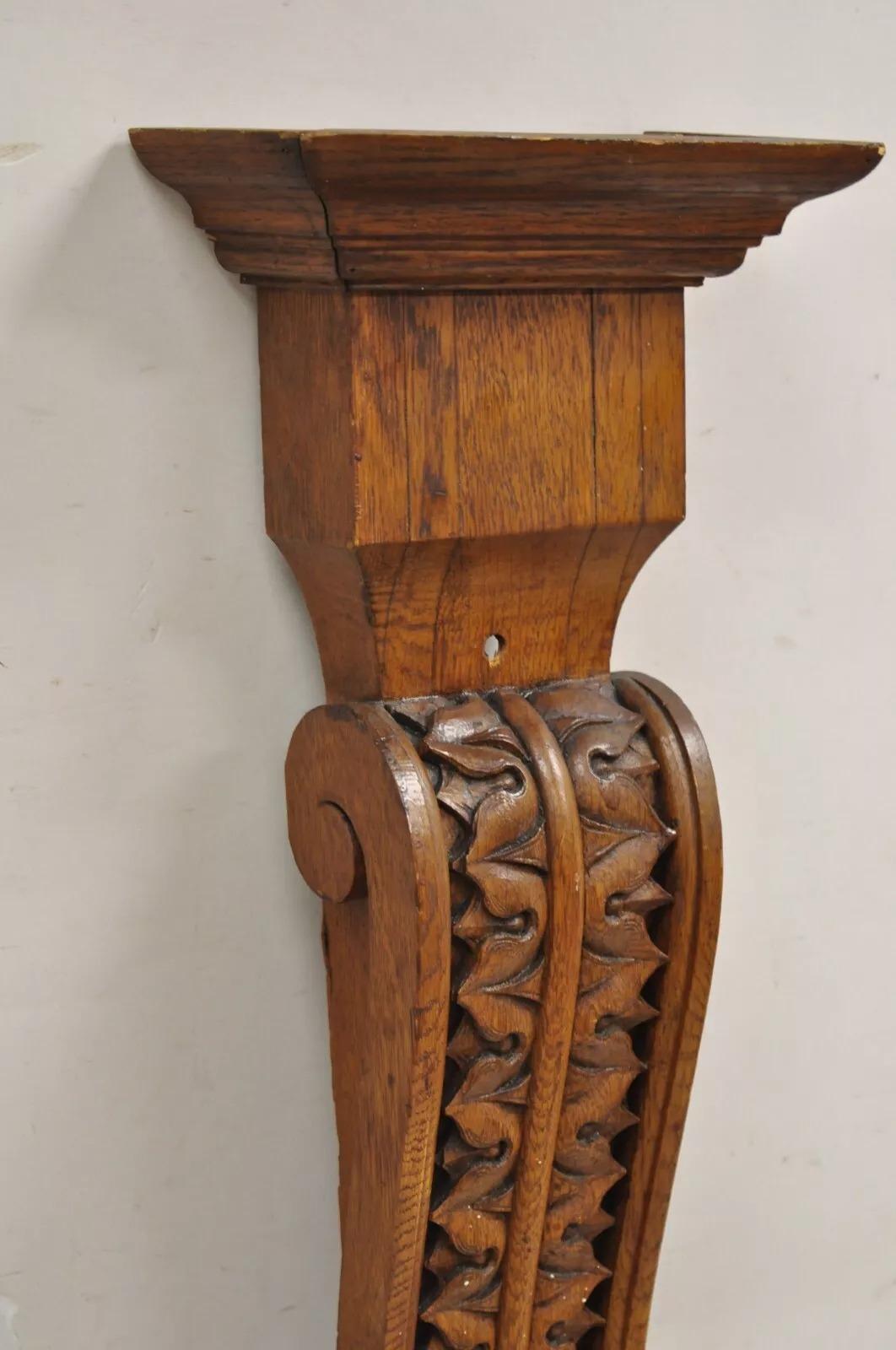 Antique French Wood vittoriano rinascimentale alto 34