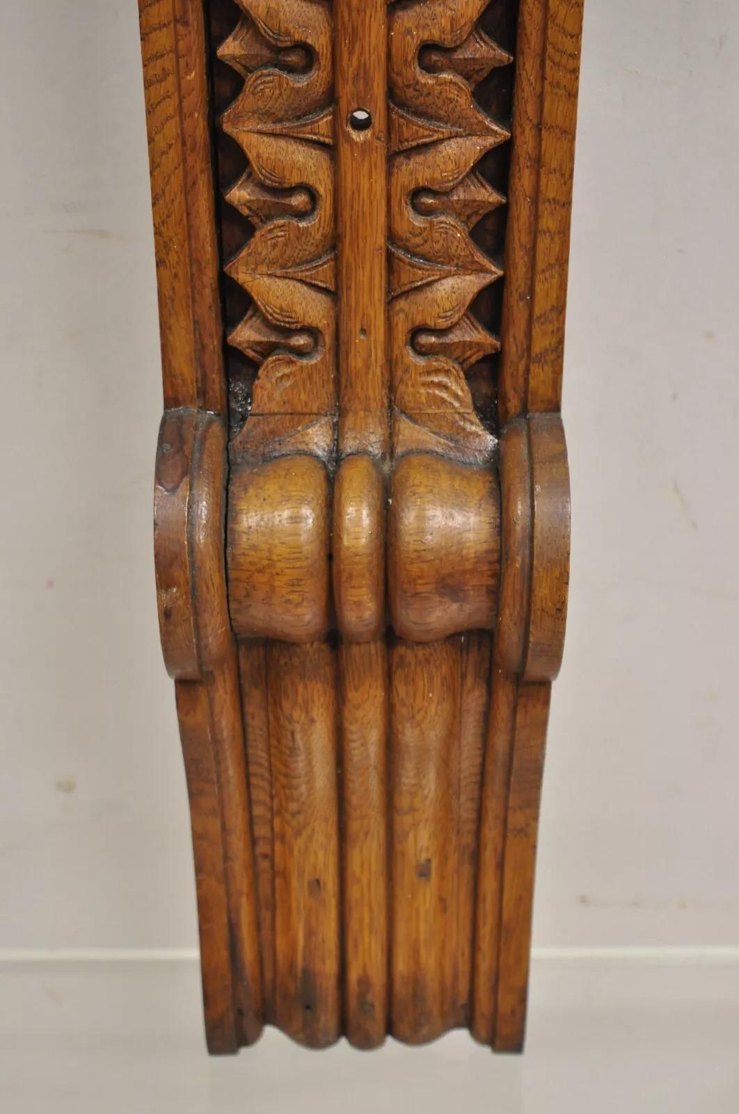Antique French Wood vittoriano rinascimentale alto 34