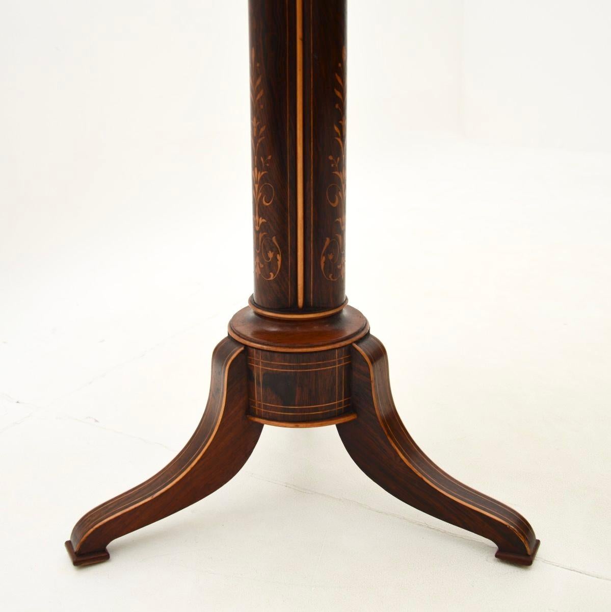 Antique Victorian Occasional Side Table For Sale 3