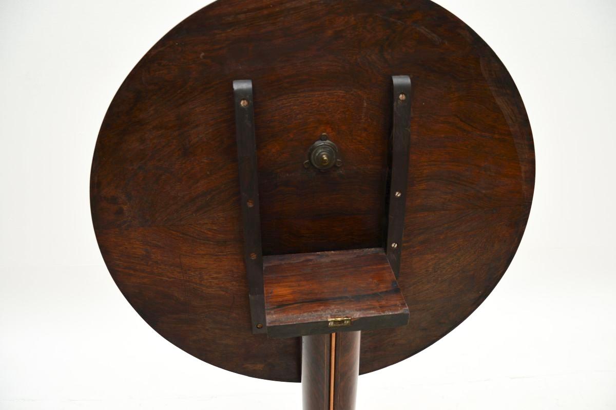 Antique Victorian Occasional Side Table For Sale 5