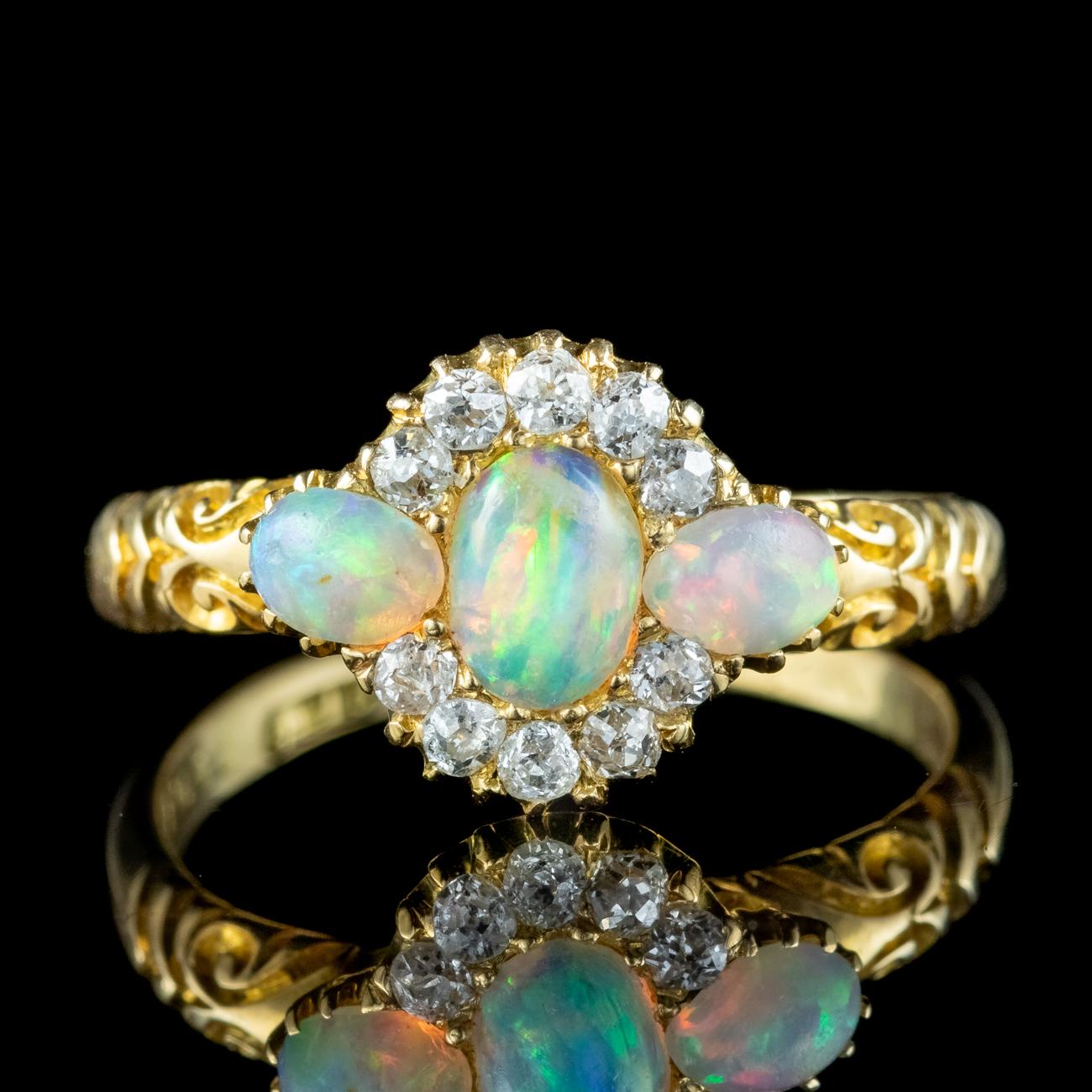 vintage opal rings for sale