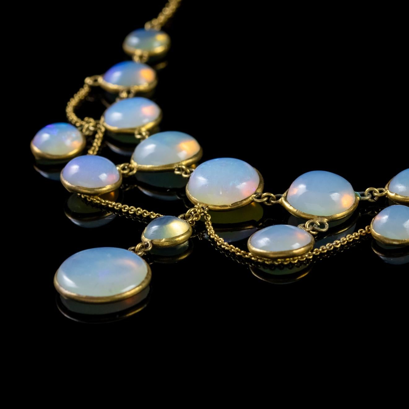 victorian opal necklace
