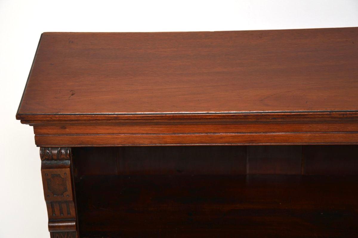 Antique Victorian Open Bookcase In Good Condition For Sale In London, GB